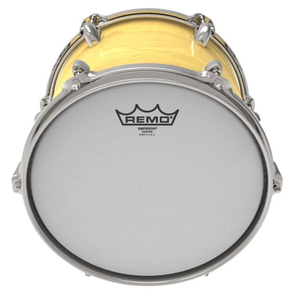 Remo Emperor Coated Fusion Fell-Set mit keepdrum Pads
