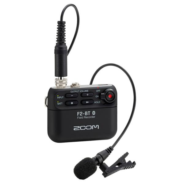 Zoom F2-BT Bluetooth Recorder mit Windschutz