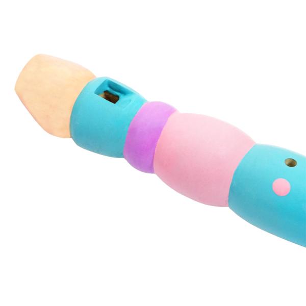 keepdrum KFL1BL Flöte aus Holz für Kinder Blau