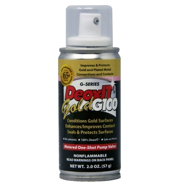 Caig DeoxIT Kontaktreiniger G100PS-2 Gold Spray für Metall-Kontakte