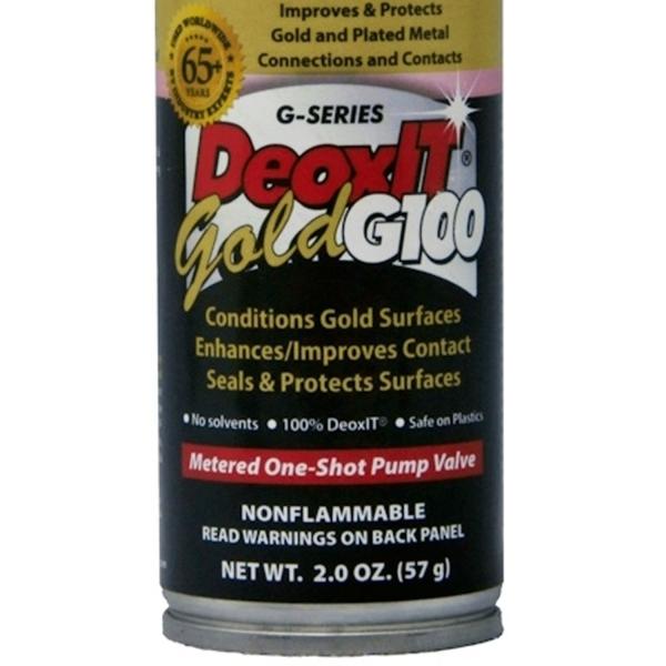 Caig DeoxIT Kontaktreiniger G100PS-2 Gold Spray für Metall-Kontakte
