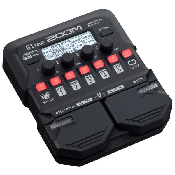 Zoom G1 FOUR Multi-Effektgerät mit Netzteil