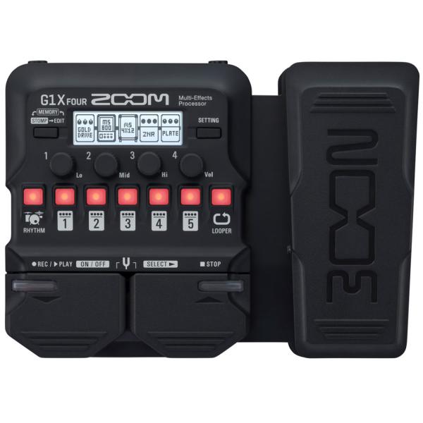 Zoom G1X FOUR Multi-Effektgerät für Gitarre