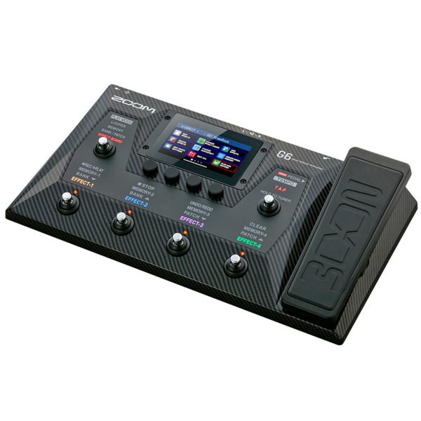 Zoom G6 Multi-Effektgerät mit Klinkenkabel