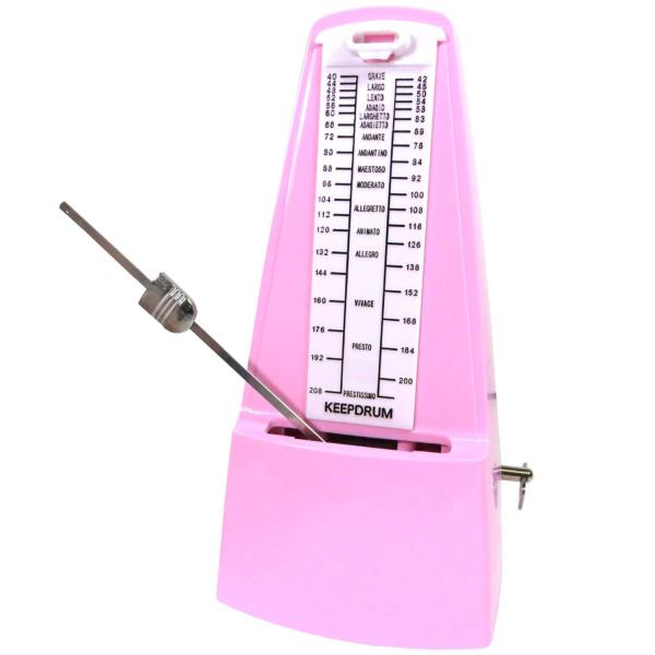keepdrum Metronom GMPL PK  mit Glocke Pink