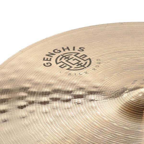 Stagg Genghis Medium Crash Becken 16 mit Sticks