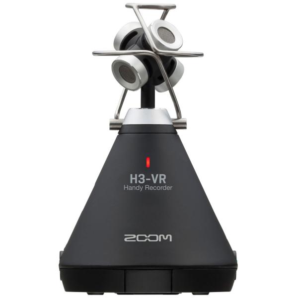 Zoom H3-VR 360° Audio-Recorder mit Fell-Windschutz