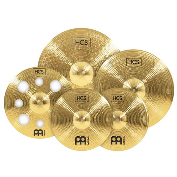 Meinl HCS14161820 Beckenset mit Schlagzeugstöcken