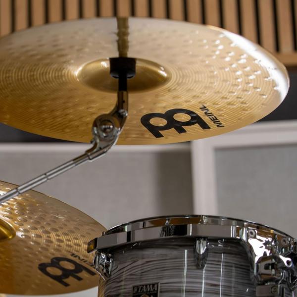 Meinl Becken HCS18C Crash 18 Zoll mit keepdrum Schlagzeugstöcke