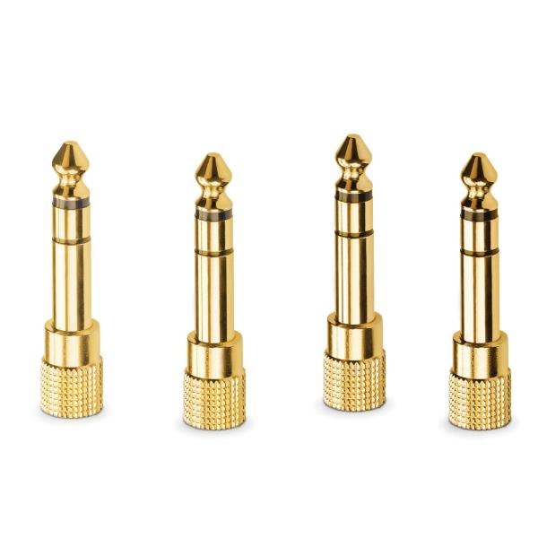 Rode HJA-4 Klinkenadapter 3,5mm zu 6,35mm TRS 4 Stück