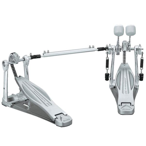 Tama Doppelpedal HP310LW Speed Cobra mit Drumsticks 1 Paar