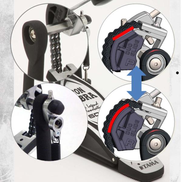 Tama Doppelpedal HP600DTW Iron Cobra Duo Glide