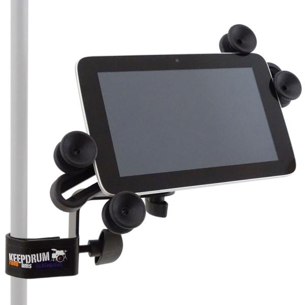 keepdrum IPH02 Tablet Halter mit NB35 Tisch-Stativ
