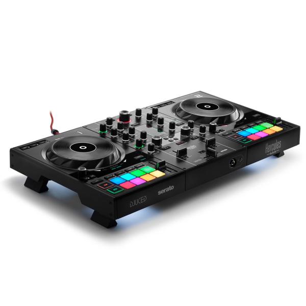Hercules Inpulse 500 DJ Controller mit DJMonitor42 Boxen