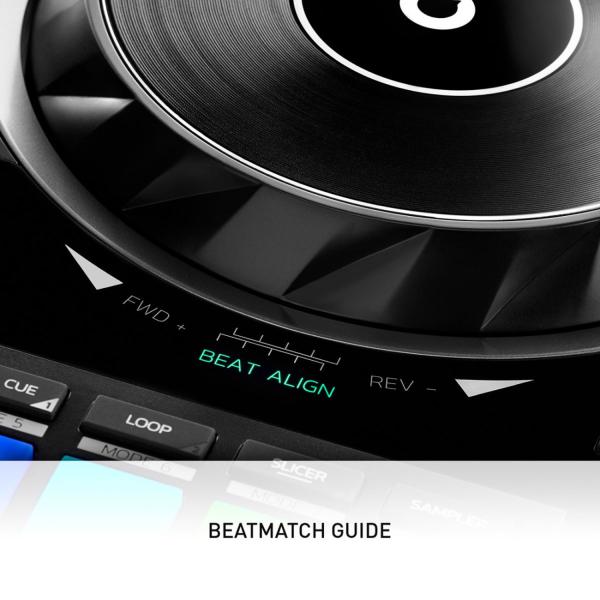 Hercules DJ Control Inpulse 500 mit Ständer Schwarz