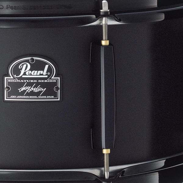 Pearl JJ1365N Jordison Snare Drum mit Schlagzeugstöcken 5BB