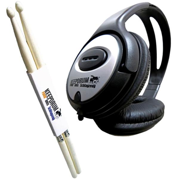 Pearl Roadshow RSJ465C-C708 Junior Schlagzeug mit Kopfhörer und Sticks