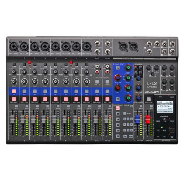 Zoom L-12 LiveTrak Digital Mischpult