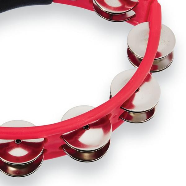 LP Latin Percussion LP151 Cyclops Tambourine mit  Schlagzeugstöcke