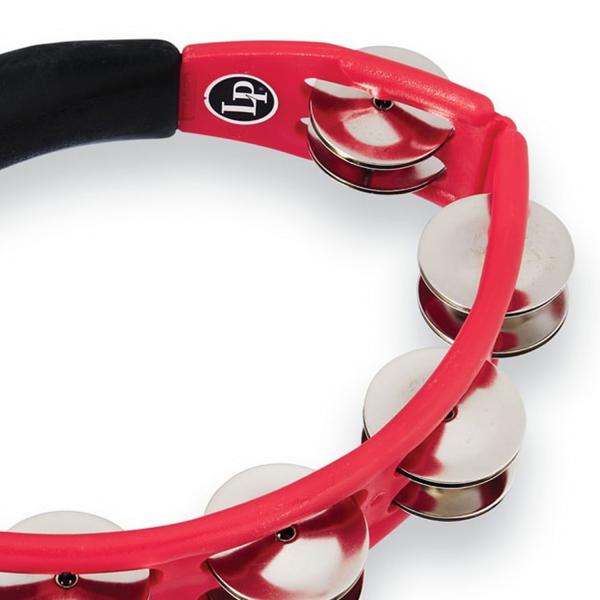 LP Latin Percussion LP151 Cyclops Tambourine mit  Schlagzeugstöcke