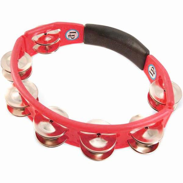 LP Latin Percussion LP151 Cyclops Tambourine mit  Schlagzeugstöcke