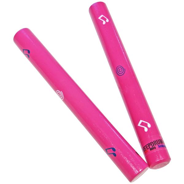 keepdrum KDLT4C Kinder Percussion-Set Pink 5 teilig