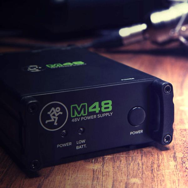 Mackie Phantomspeisung M-48 48V 1-Kanal mit Kabel