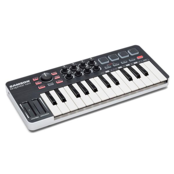 Samson Graphite M25 Controller mit Kopfhörer
