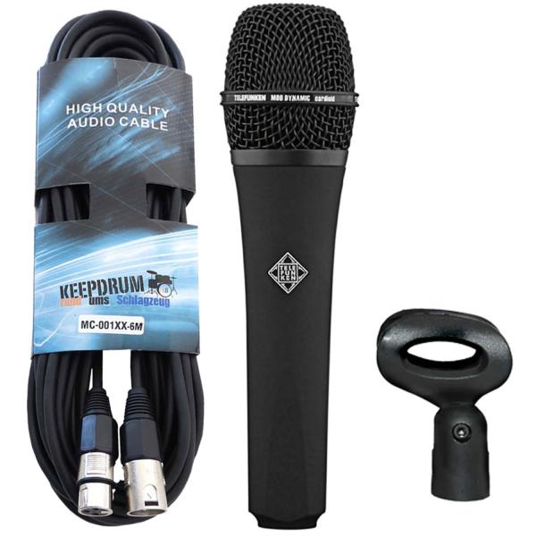 Telefunken M80 Black dynamisches Mikrofon mit Kabel