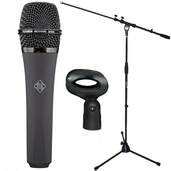 Telefunken M81 dynamisches Mikrofon mit Stativ