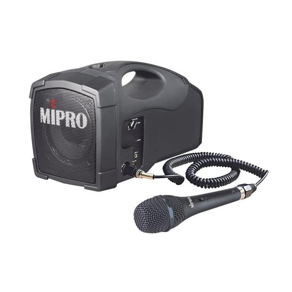 Mipro MA-101C Lautsprecher mit Mikrofon mit Stativ