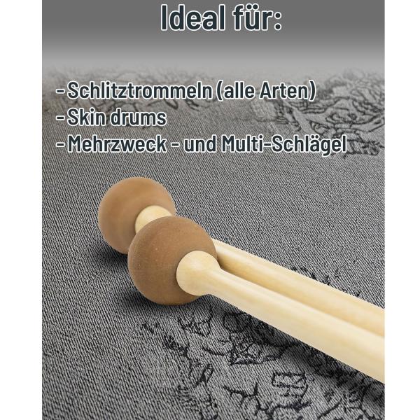 Schlagwerk MA103 Gummikopfschlägel weich