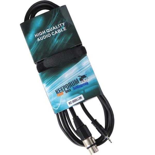 keepdrum BP0001 Boompole 3m mit MC008XJ 3m Kabel