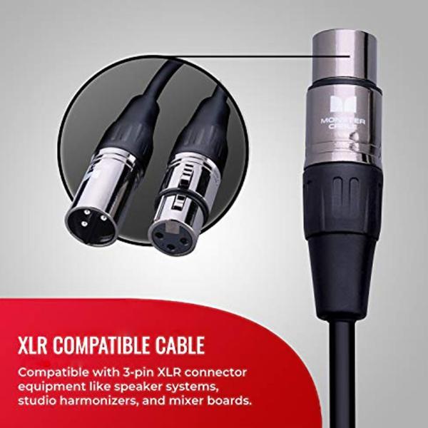 Monster Cable Classic XLR Mikrofonkabel 6m