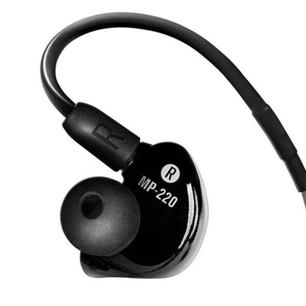 Mackie In-Ear Kopfhörer MP-220 mit Tuch