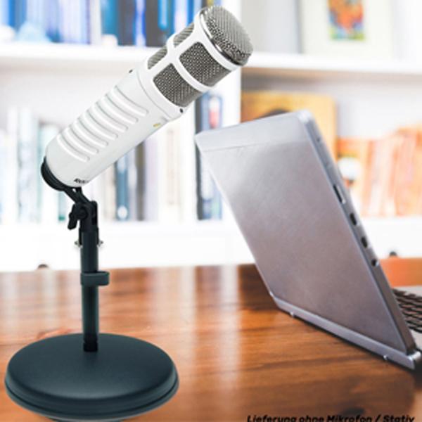 keepdrum Tischstativ MS032 mit Mikrofonklemme