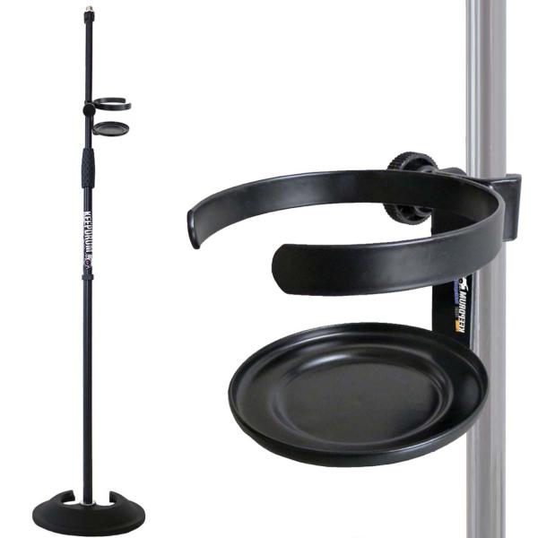 keepdrum MS096 Mikrofonständer mit Getränkehalter