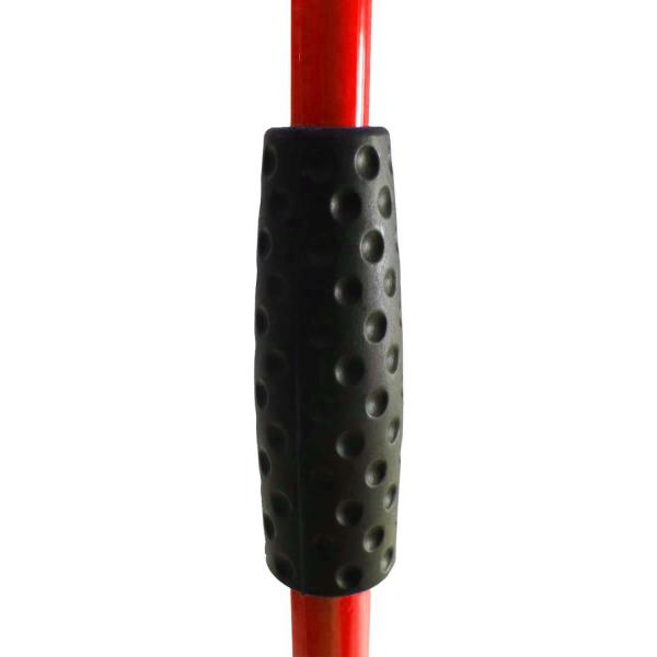keepdrum MS106 RD Rot Mikrofonständer  mit 6m XLR Kabel Rot