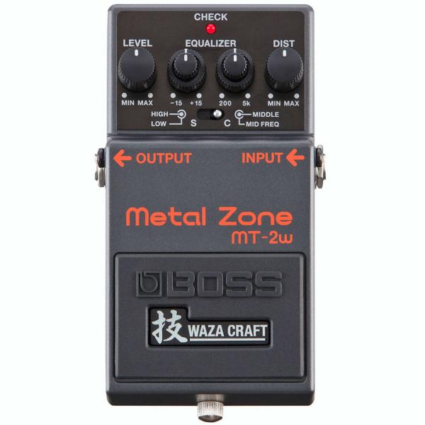 Boss MT-2w Metal Zone Waza Pedal mit Netzteil