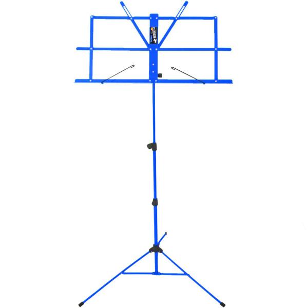 keepdrum MUS2BL Notenständer Blau mit 10 Magnete