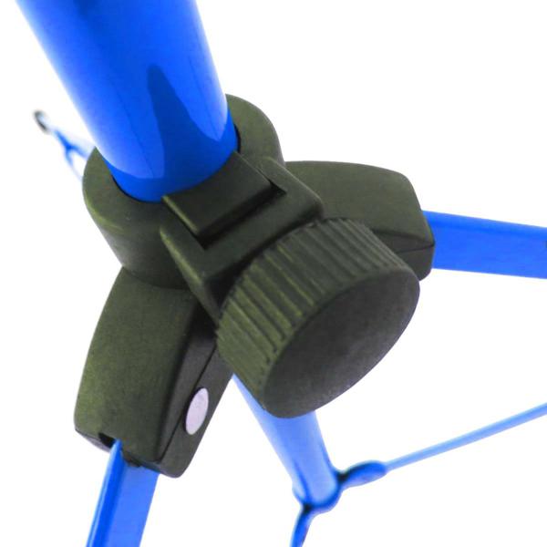 keepdrum MUS3BL Notenständer Blau mit 10 Magnete