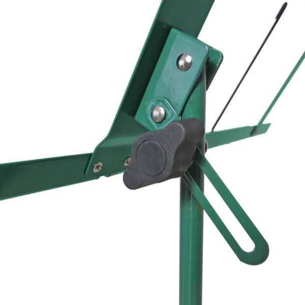 keepdrum MUS2GR Notenständer Grün mit 2 Magnete