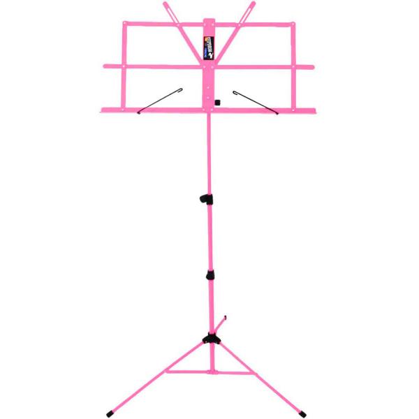 keepdrum MUS2PK Notenpult Pink mit 4 Notenklammern