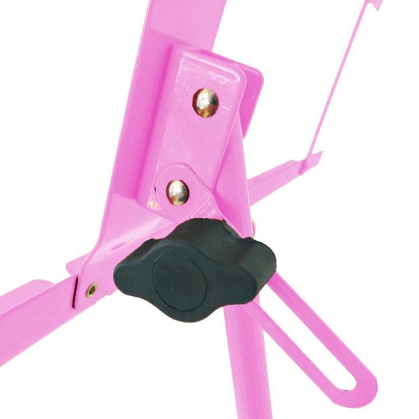 keepdrum MUS2PK Notenständer Pink mit 10 Magnete
