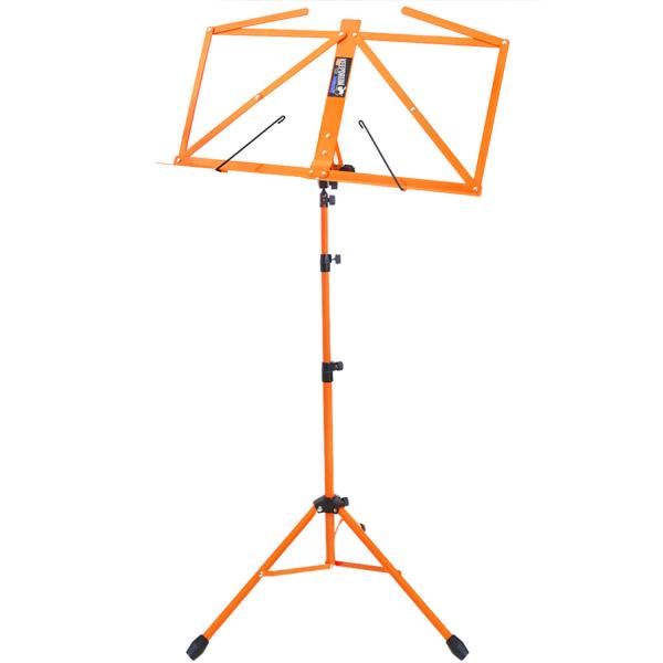 keepdrum MUS3OR Notenständer Orange mit 10 Magnete