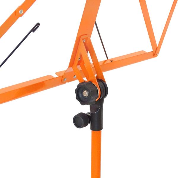 keepdrum MUS3OR Notenständer Orange mit 10 Magnete