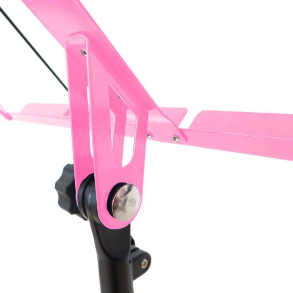 keepdrum MUS3PK Notenpult Pink mit 4 Notenklammern