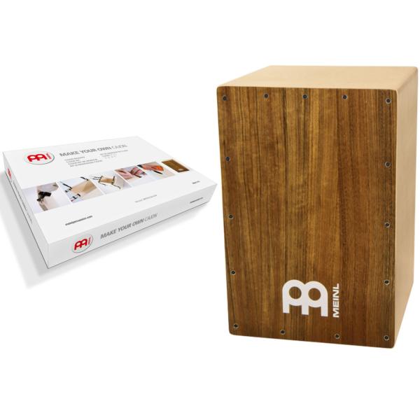 Meinl MYO-CAJ-OV Cajon Bausatz Ovangkol mit Tasche und Sitzpad