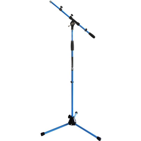 keepdrum Mikrofonständer MS106 BL Blau mit Klemme