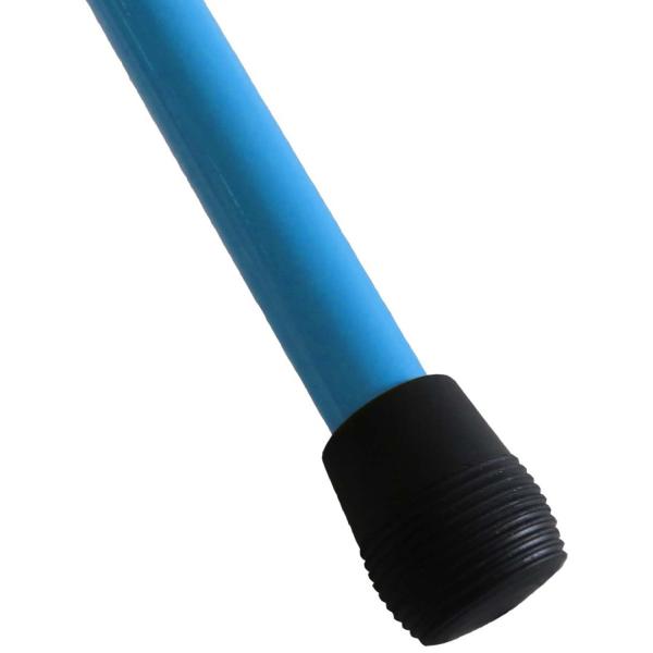 keepdrum Mikrofonständer MS106 BL Blau mit 6m XLR Kabel Blau